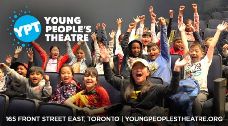 A group of kids at Young People’s Theatre