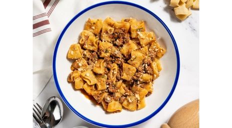 A plate of fresh pasta at Amano Italian Kitchen
